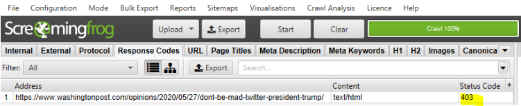demonstration of how spoofing googlebot doesn't allow access to paywalled content.